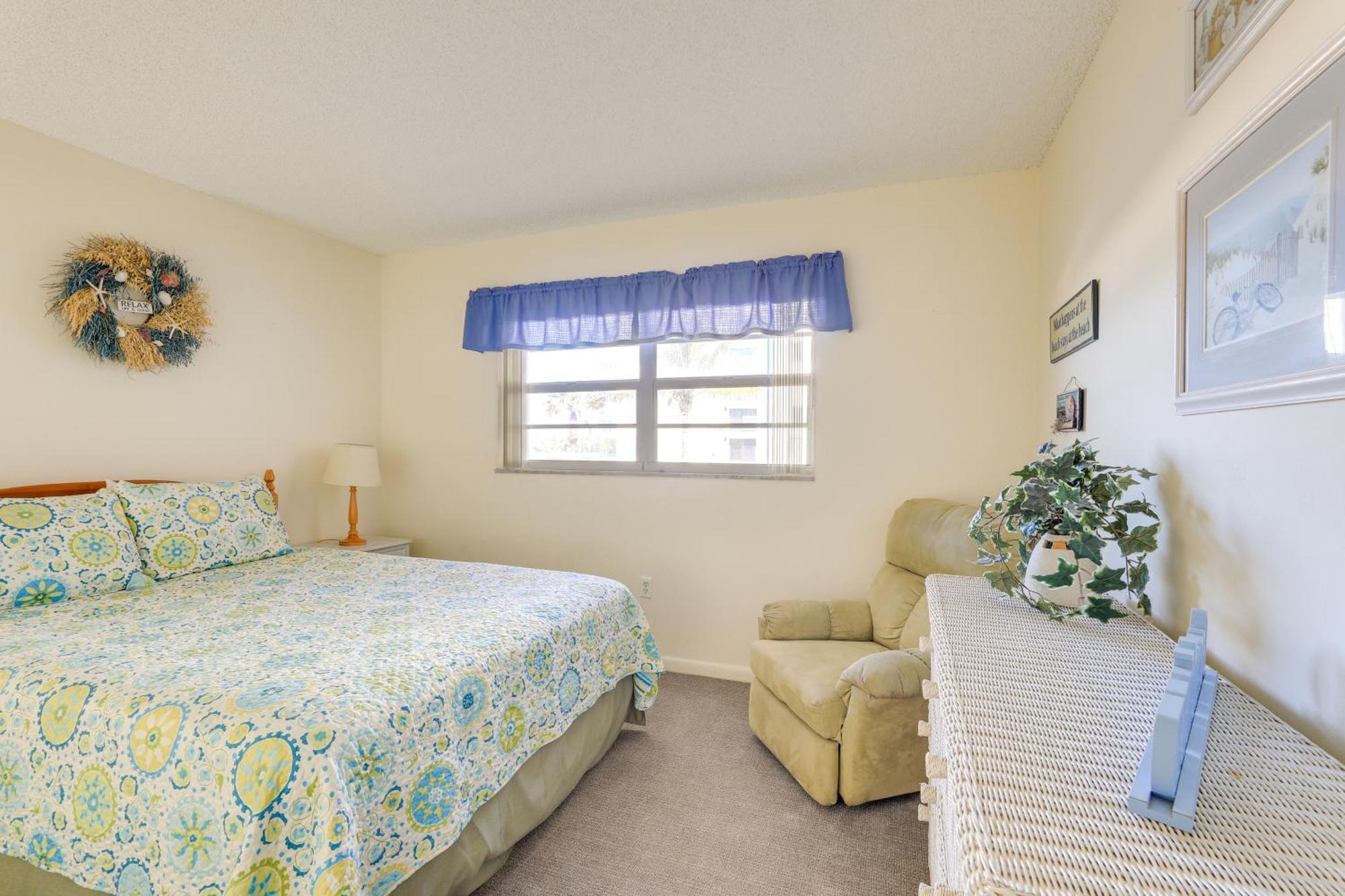 Central Cocoa Beach Condo With View, Steps To Beach! Zewnętrze zdjęcie