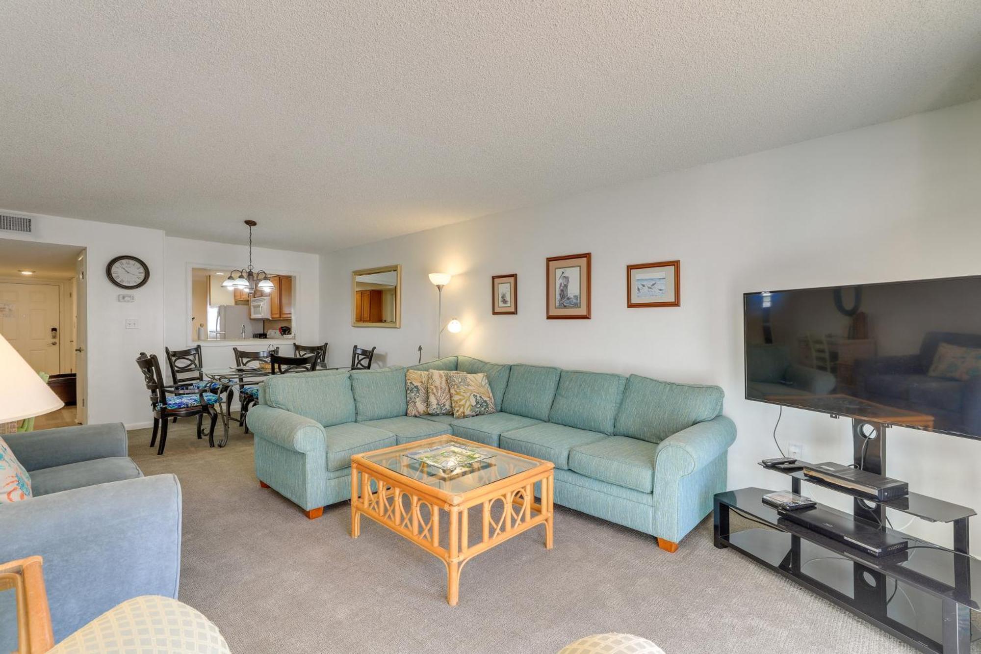Central Cocoa Beach Condo With View, Steps To Beach! Zewnętrze zdjęcie